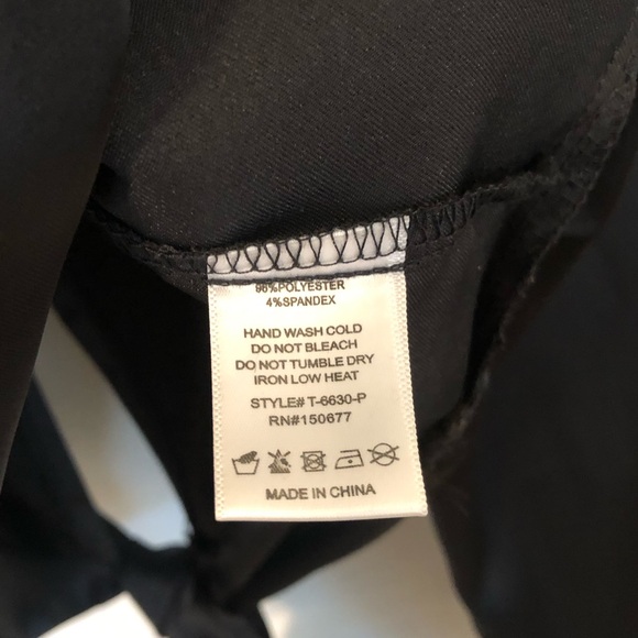 NWT Strut & Bolt Satin Tie-back Blouse - Picture 6 of 7